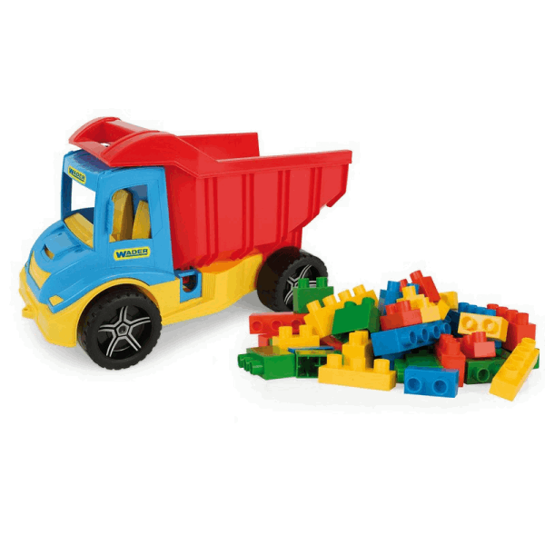 Wader Wader Dump truck with Legos 32330 | Wader